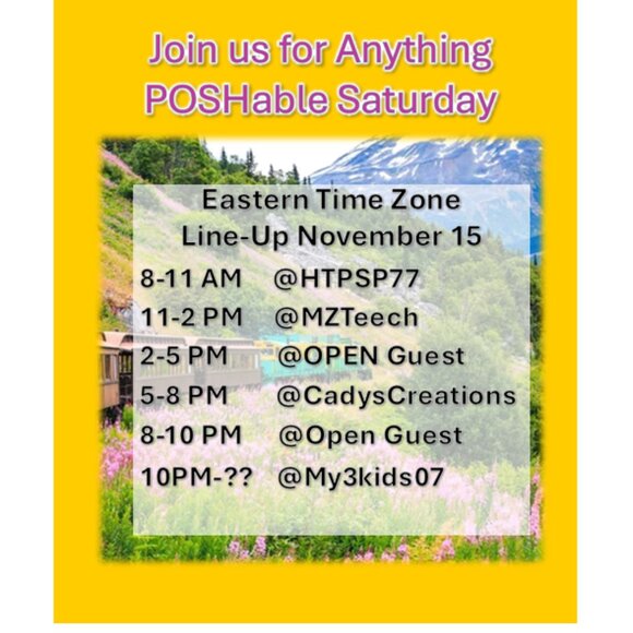 Anything POSHable!  Train Share Show - Saturday Start in the AM EST to Evenings - Picture 3 of 11